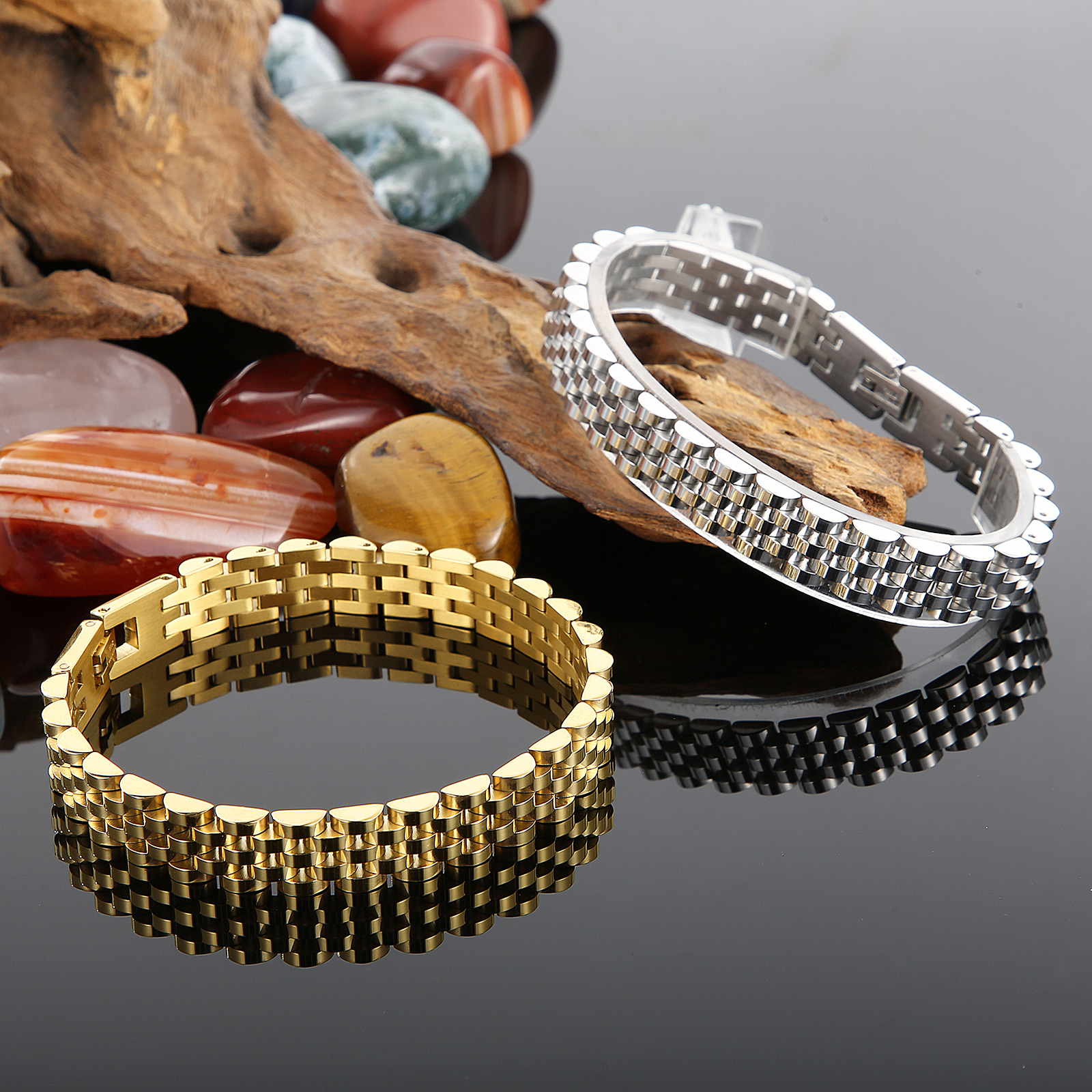 Men Accessories In Dubai - Kalen Trend 10mm Dubai Luxury Quality