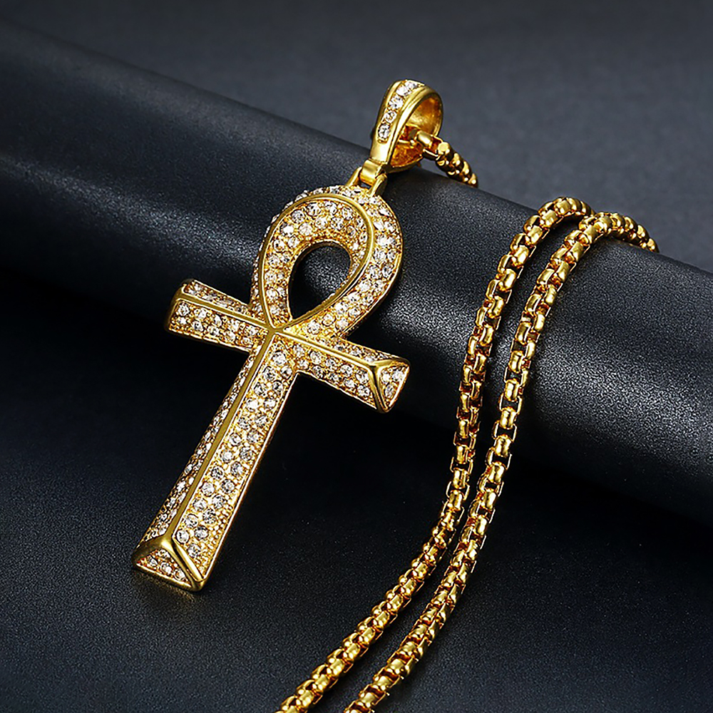 Men Accessories Egypt - Gothic Vintage Stainless Steel Ankh Cross