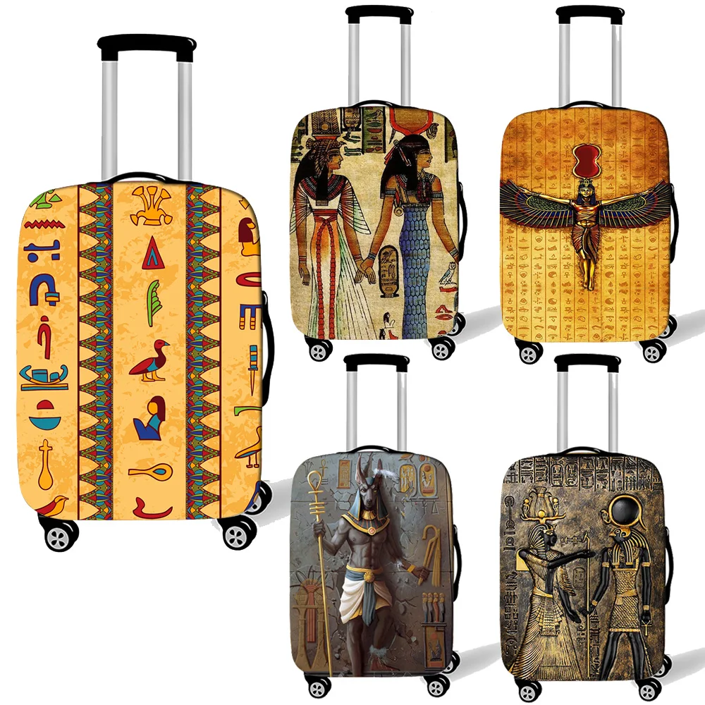 Men Accessories Egypt - Egyptian Art Print Luggage Cover Egypt