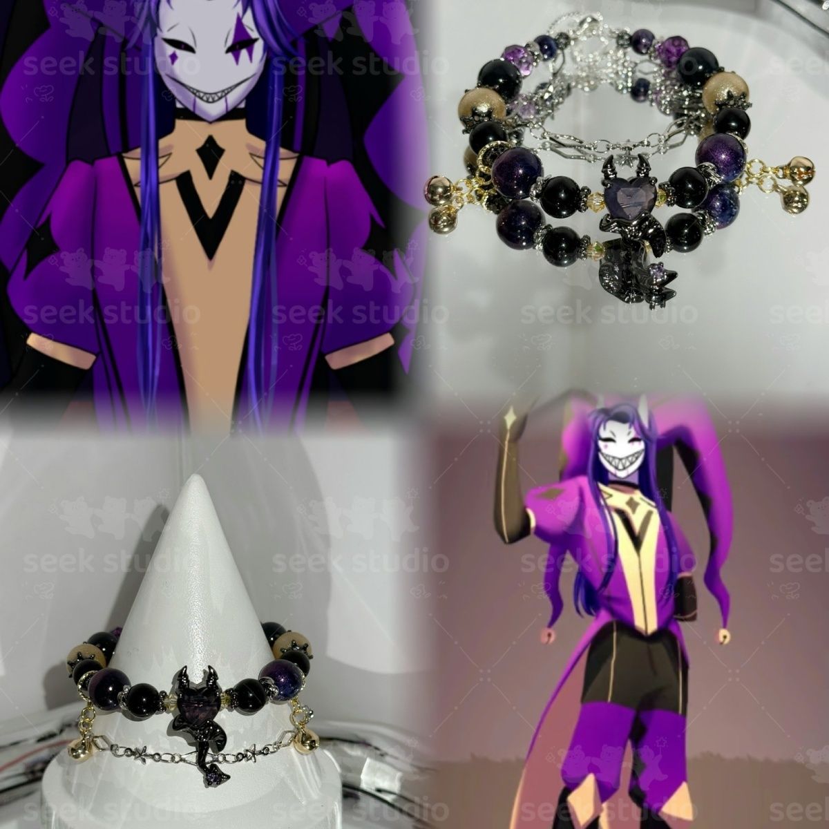 Men Accessories To Gift - Women Beaded Bracelets Game Anime The