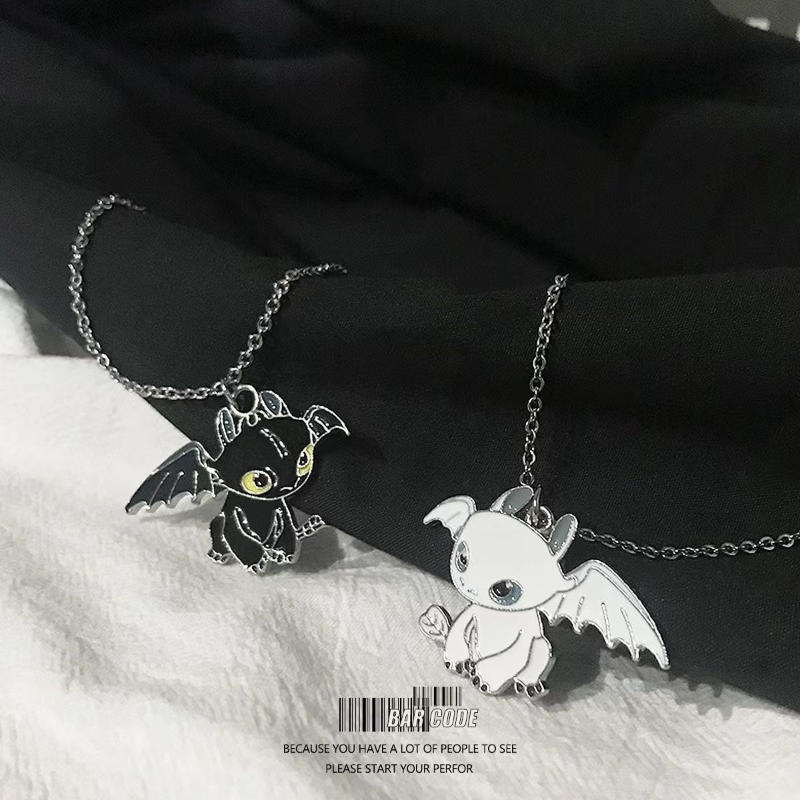 Cartoon White Night Double Dra - Men'S Accessories And Jewelry review and price