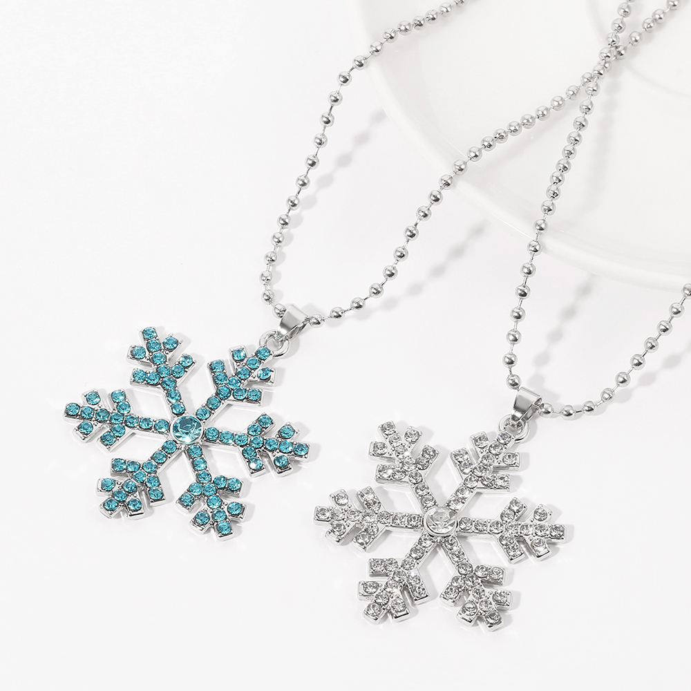 Magical Blue Crystal Snowflake - Men'S Accessories And Jewelry review and price