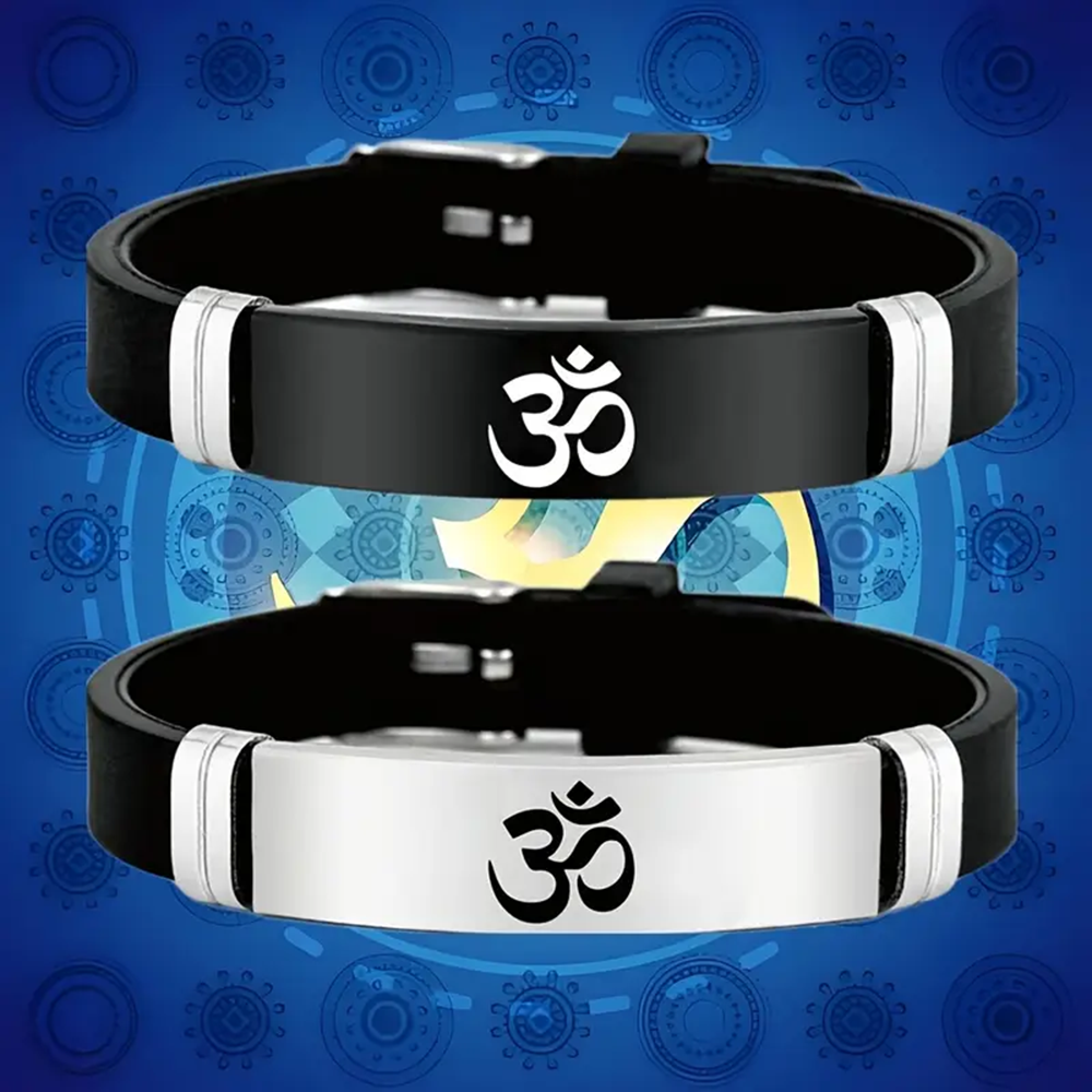 Stainless Steel Indian Sanskri - Men Accessories India review and price