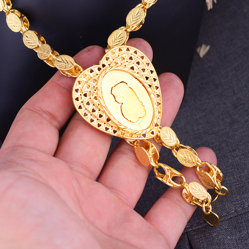 Dubai 24K Gold Color Jewelry S - Men Accessories In Dubai review and price