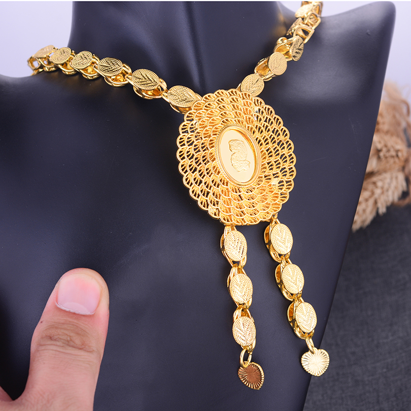 Dubai 24K Gold Color Jewelry S - Men Accessories In Dubai review and price