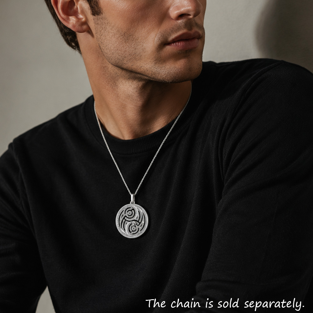 Panther Maze Round Pendant Bra - Men'S Accessories Jewelry Brands review and price