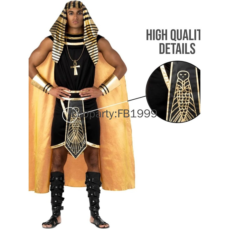New Men Egyptian Costume King  - Men Accessories Egypt review and price