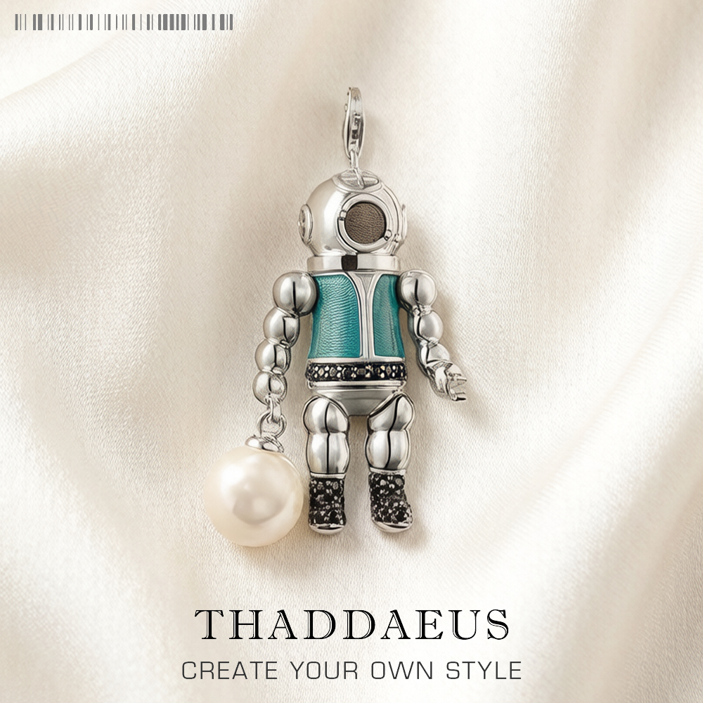 Pendant Aquanaut Diver Aliens  - Men'S Accessories Jewelry Brands review and price