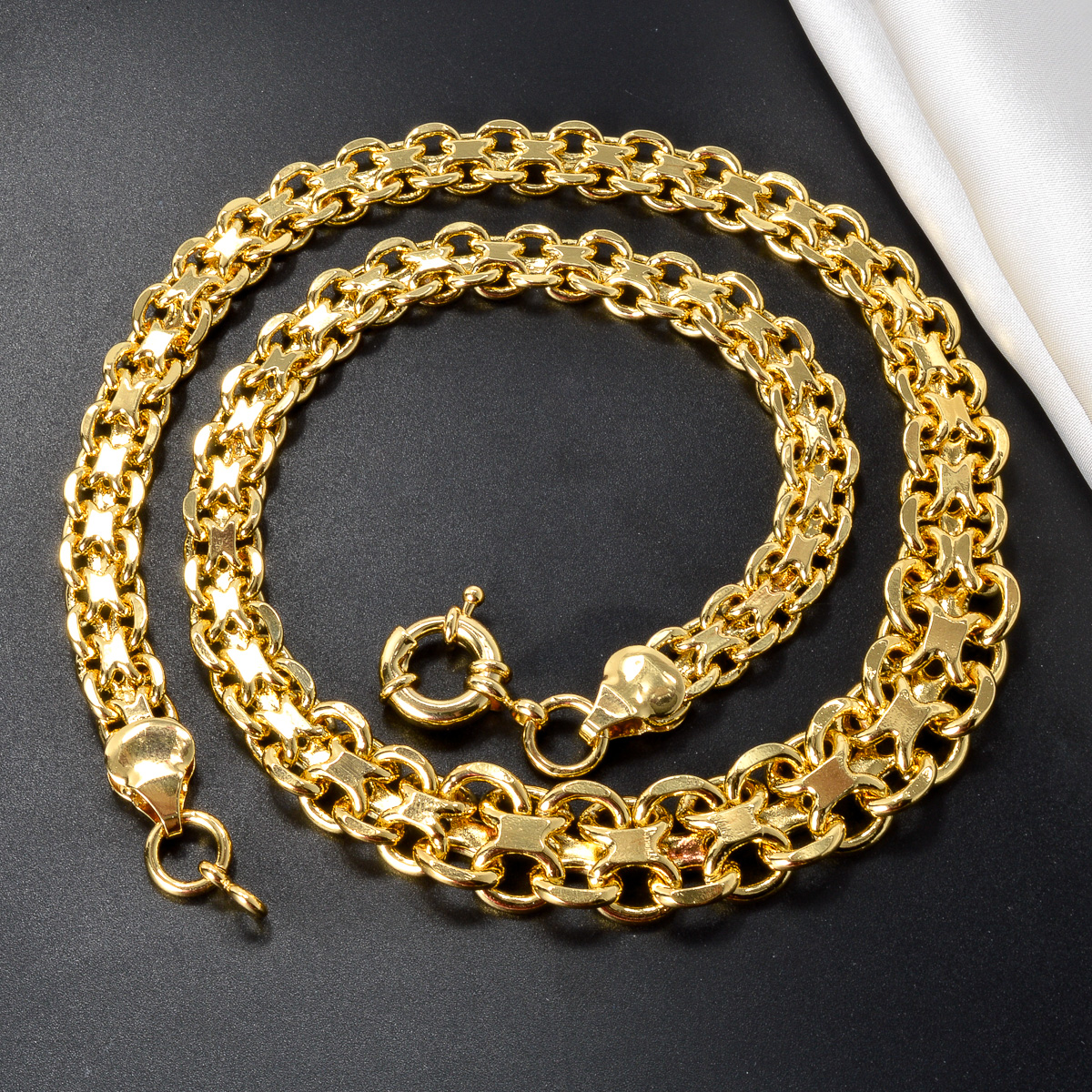 Sunny Luxury 18k Gold Plated G - Men Accessories In Dubai review and price