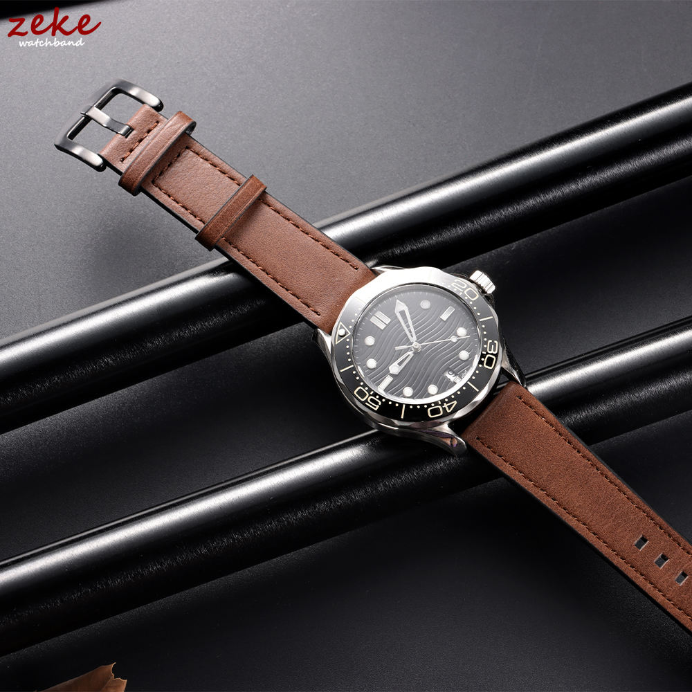 20/22mm Leather Strap Watchban - Men'S Accessories New Balance review and price