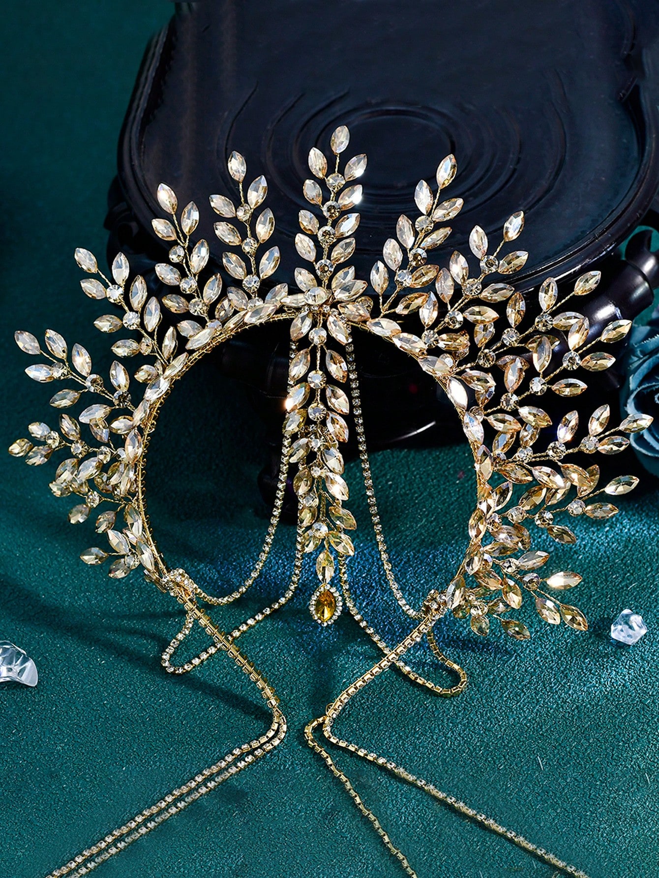 1pc Luxurious Bridal Crown Hea - Men'S Accessories Fashion review and price
