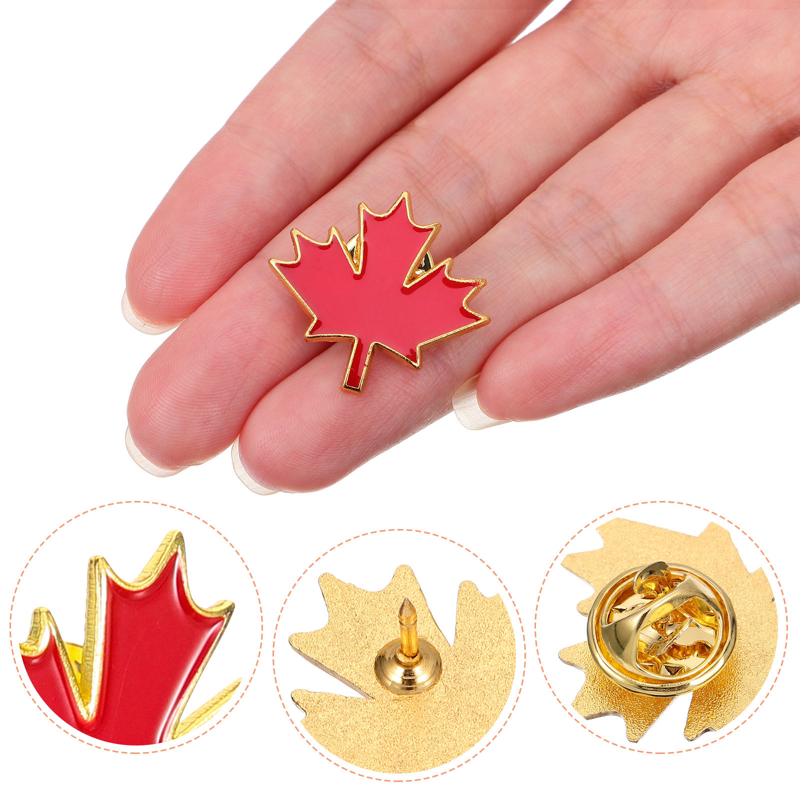 20Pcs Maple Leaf Brooches Eleg - Men'S Accessories Canada review and price