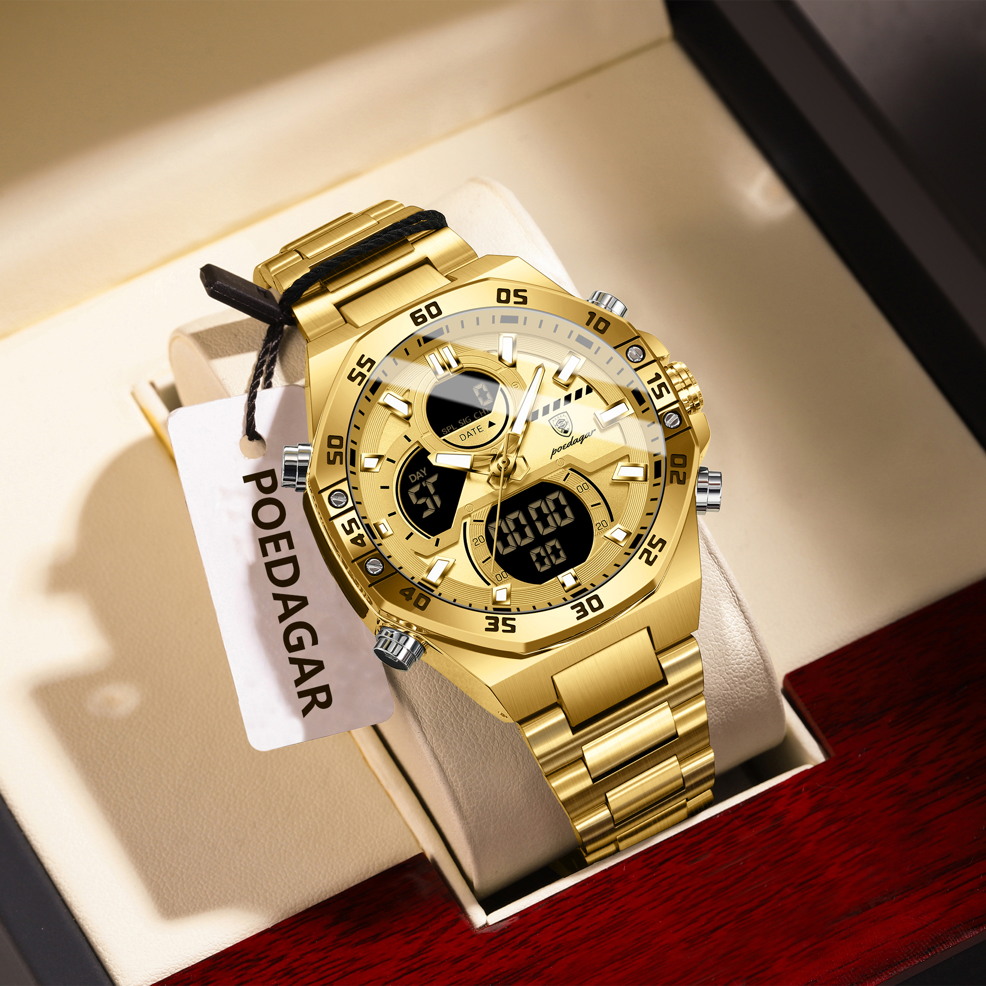 POEDAGAR Sport Men Watch LED W - Men'S Accessories And Jewelry review and price