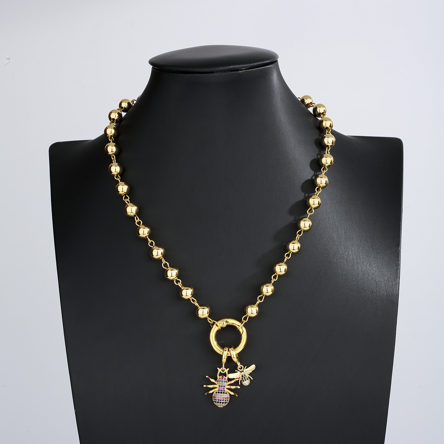‌Stylish Brass Insect Necklace - Men'S Accessories Best review and price