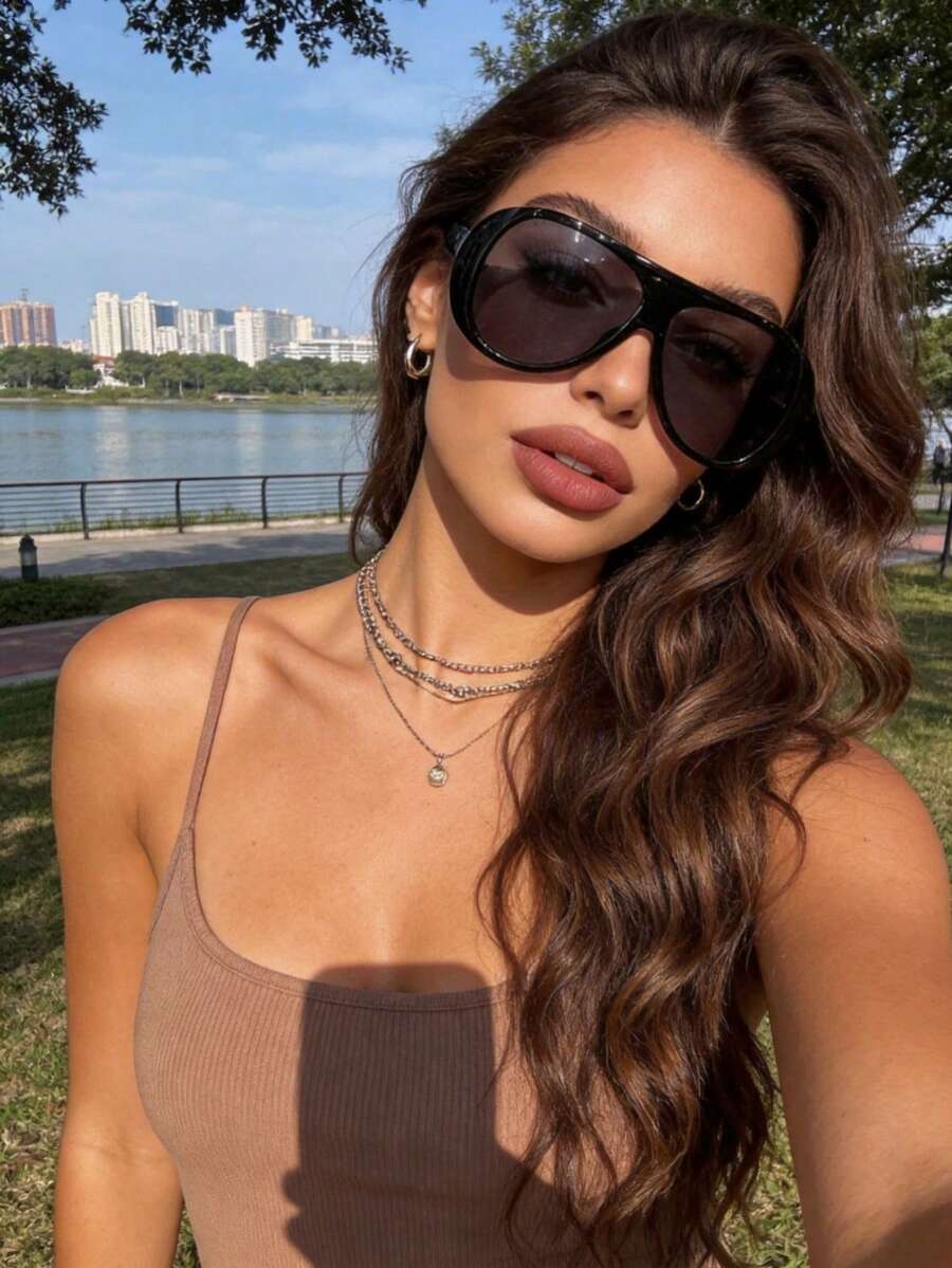 Women Pilot Style Oversized Su - Men Accessories Style review and price