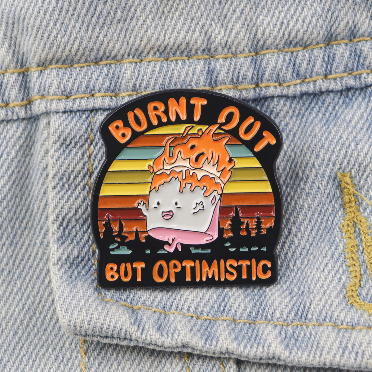Fire Badges Enamel Pin Brooche - Men'S Accessories Fashion review and price