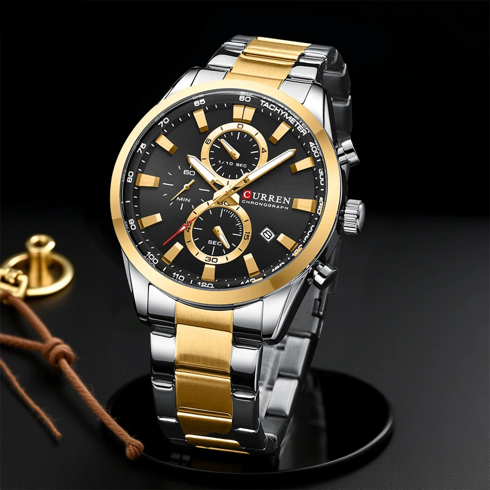CURREN Casual Quartz Chrono Sp - Men'S Accessories Fashion review and price
