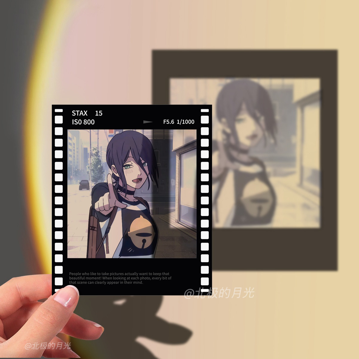 Chainsaw Man Reze Arc Polaroid - Men Accessories Style review and price