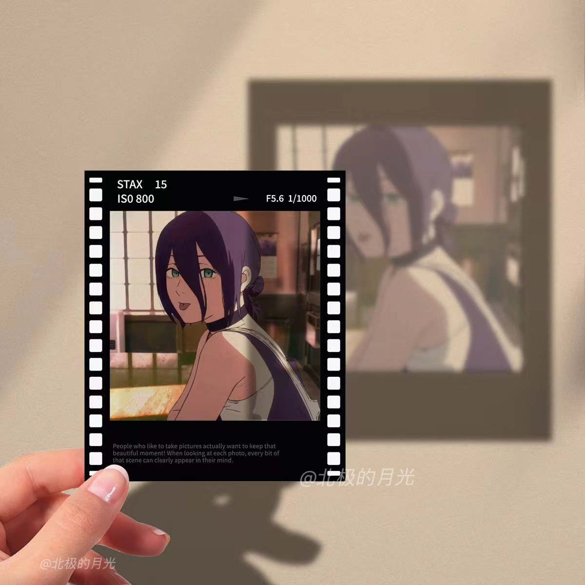Chainsaw Man Reze Arc Polaroid - Men Accessories Style review and price