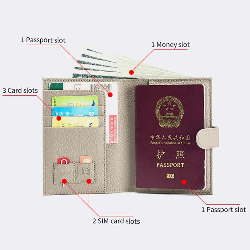 Genuine Cow Leather Passport H - Men'S Accessories On Sale review and price