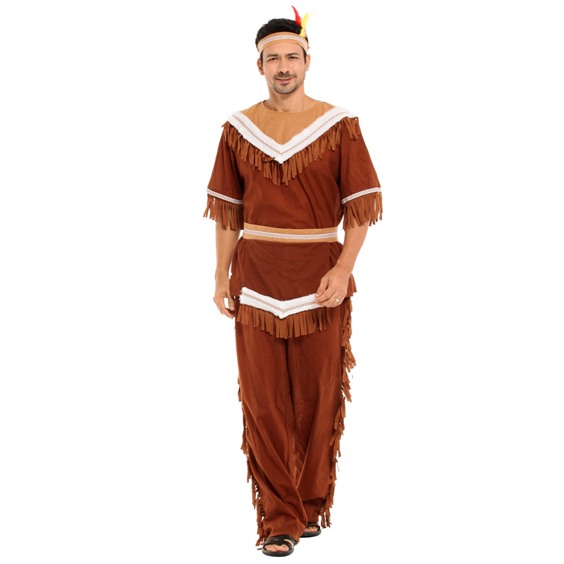 Indian Chief Costume Indian Hu - Men Accessories India review and price