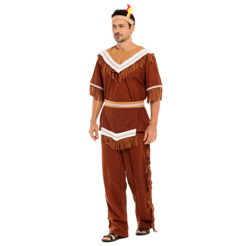 Indian Chief Costume Indian Hu - Men Accessories India review and price