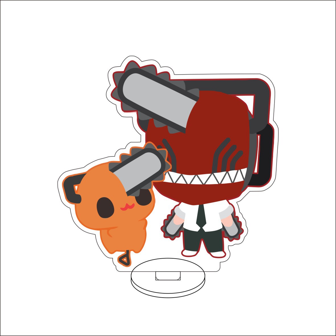 10CM Anime Chainsaw Man Pochit - Men Accessories To Gift review and price