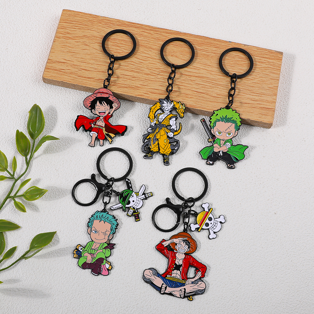 One Piece Anime Keychain Featu - Men'S Accessories Fashion review and price
