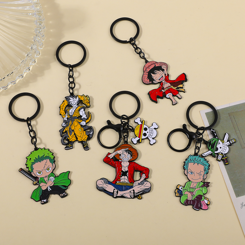 One Piece Anime Keychain Featu - Men'S Accessories Fashion review and price