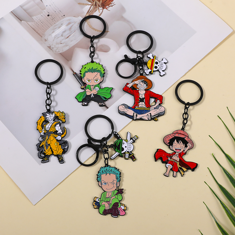 One Piece Anime Keychain Featu - Men'S Accessories Fashion review and price