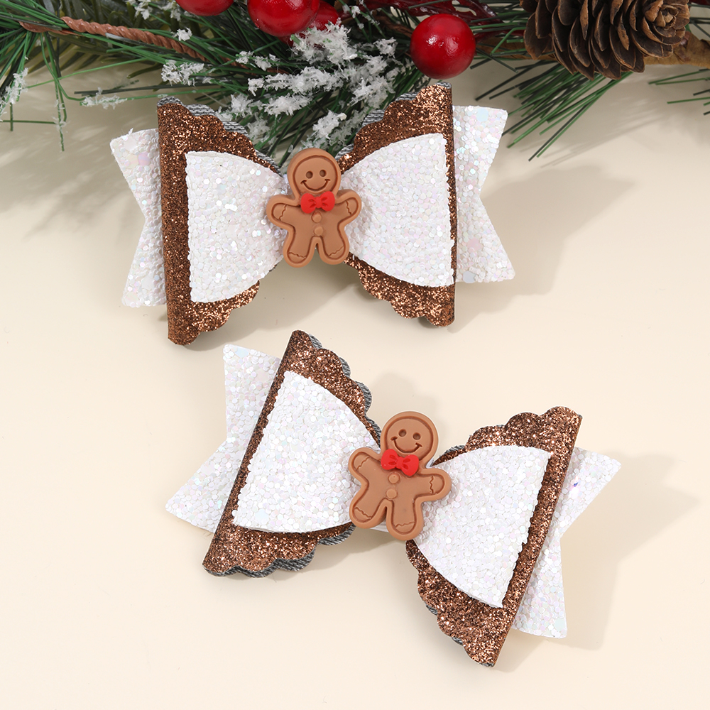 2pcs Sparkle Christmas Bow Hai - Men'S Accessories For Christmas review and price