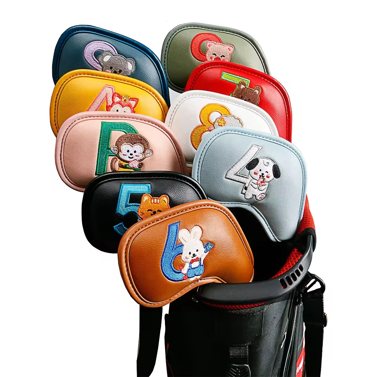 9Pcs Cute Cartoon Animal Golf  - Men Accessories To Gift review and price