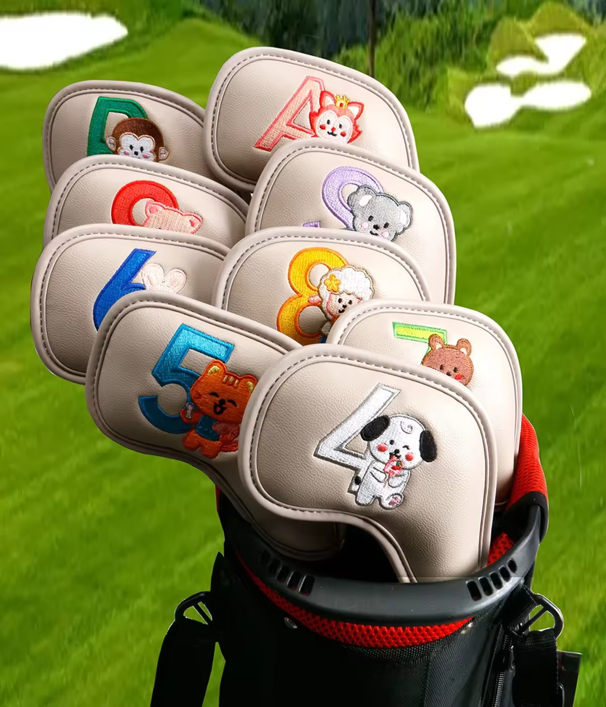 9Pcs Cute Cartoon Animal Golf  - Men Accessories To Gift review and price