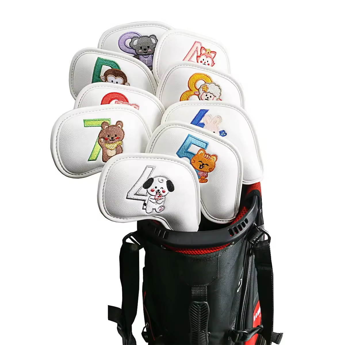9Pcs Cute Cartoon Animal Golf  - Men Accessories To Gift review and price