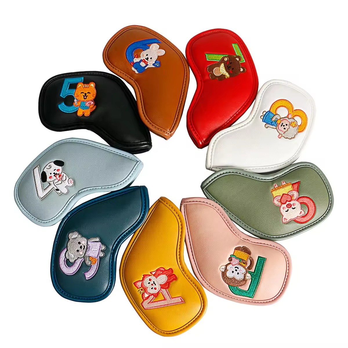 9Pcs Cute Cartoon Animal Golf  - Men Accessories To Gift review and price