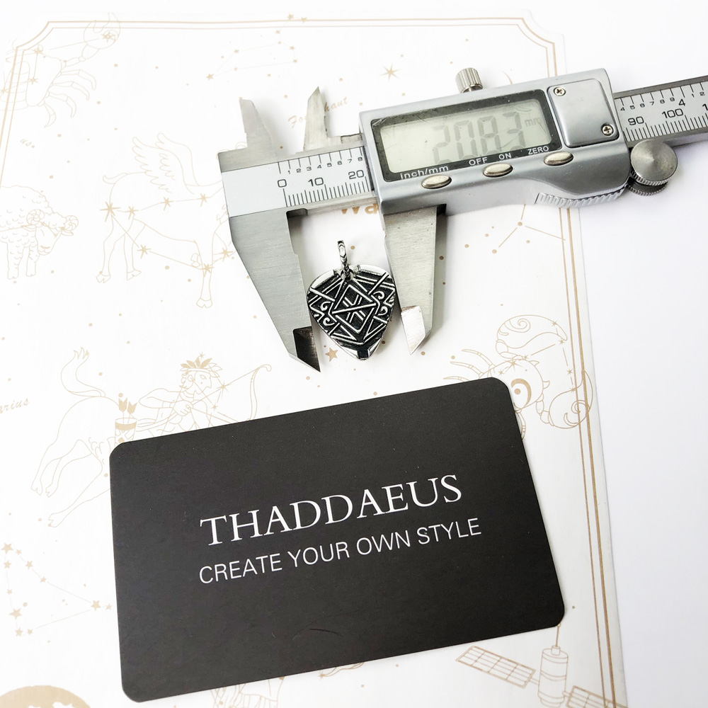 Ornamented Dog Tag Pendant,Bra - Men'S Accessories Jewelry Brands review and price