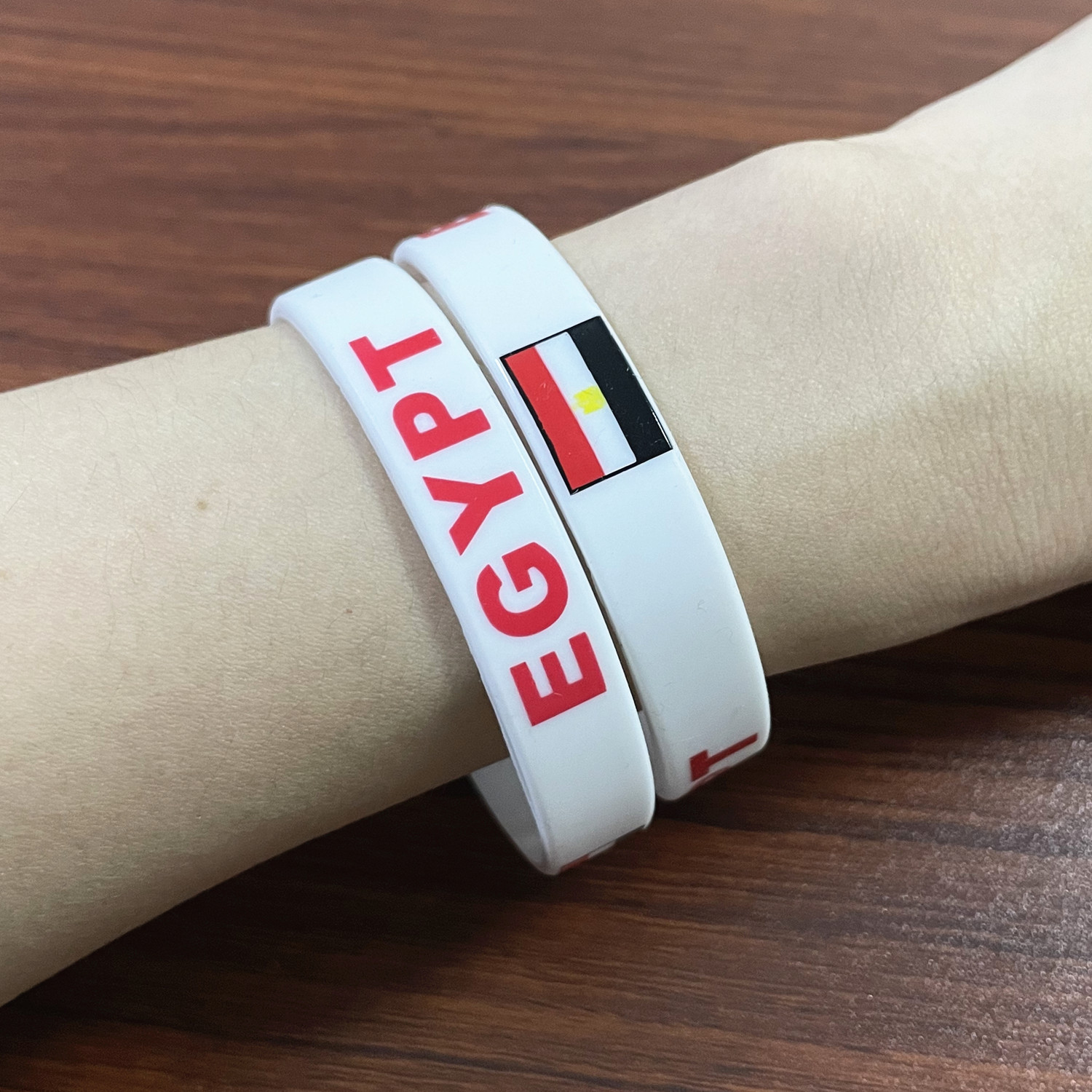 2pcs Egypt Flag Silicone Brace - Men Accessories Egypt review and price