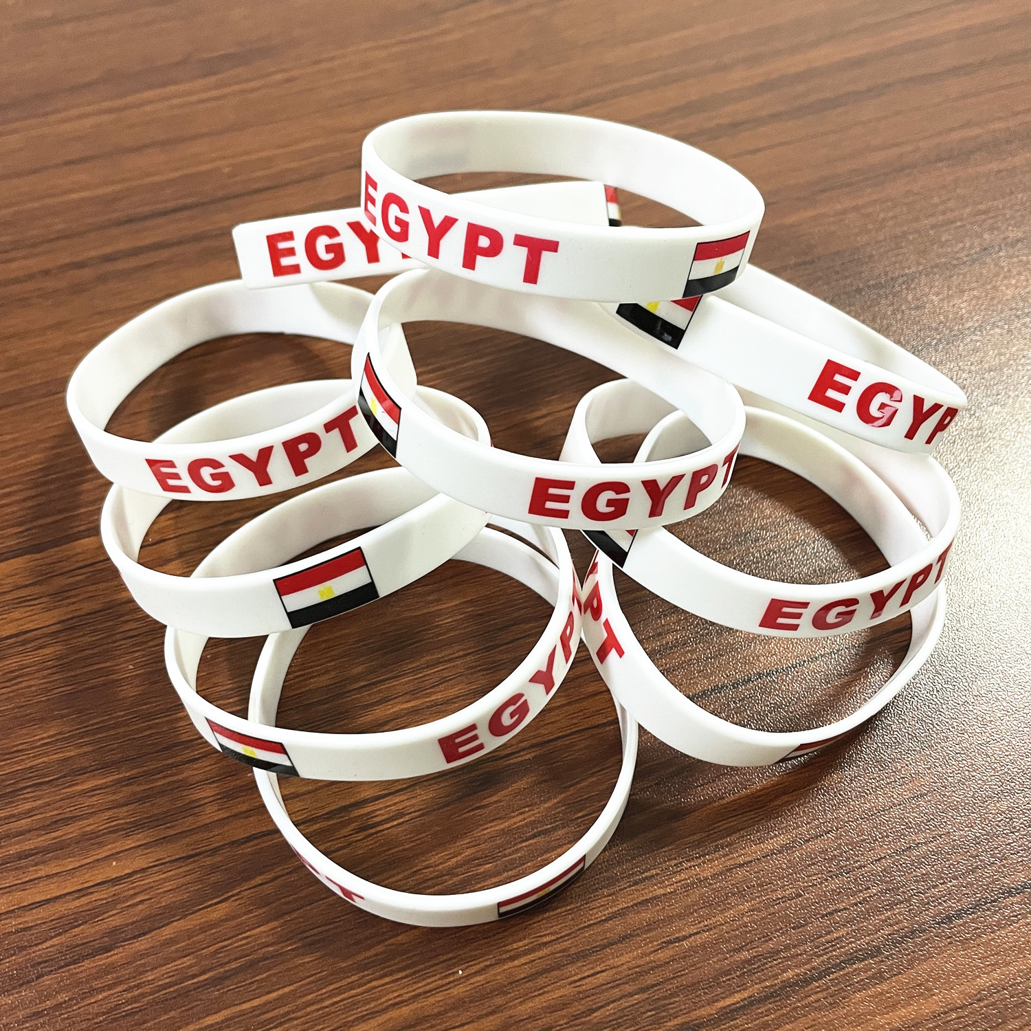 2pcs Egypt Flag Silicone Brace - Men Accessories Egypt review and price
