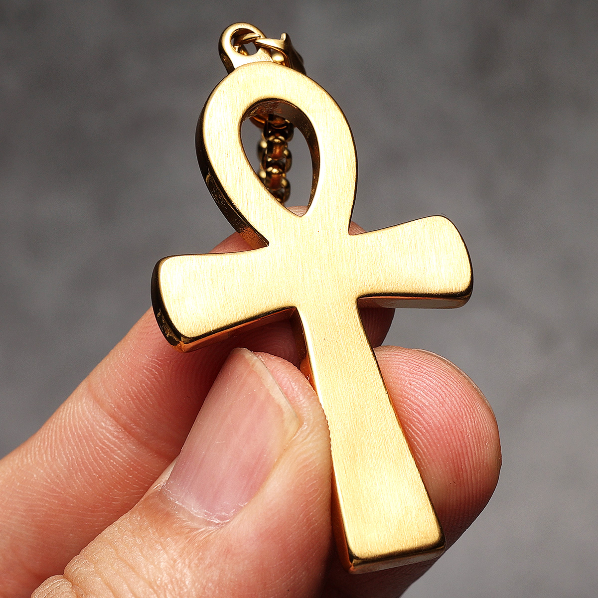 Egypt Cross Men Necklaces Stai - Men Accessories Egypt review and price