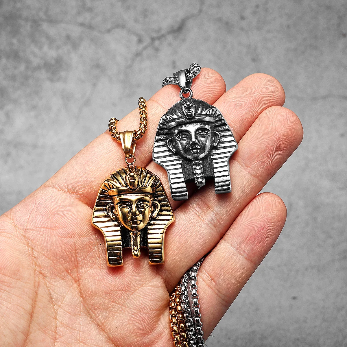 Egypt Pharaoh Sphinx Men Neckl - Men Accessories Egypt review and price