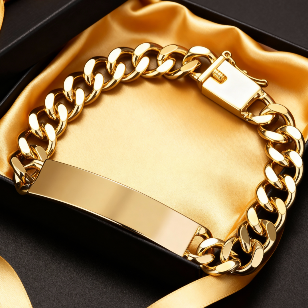 Fine Creative 18K Gold bracele - Men'S Accessories Jewelry Brands review and price