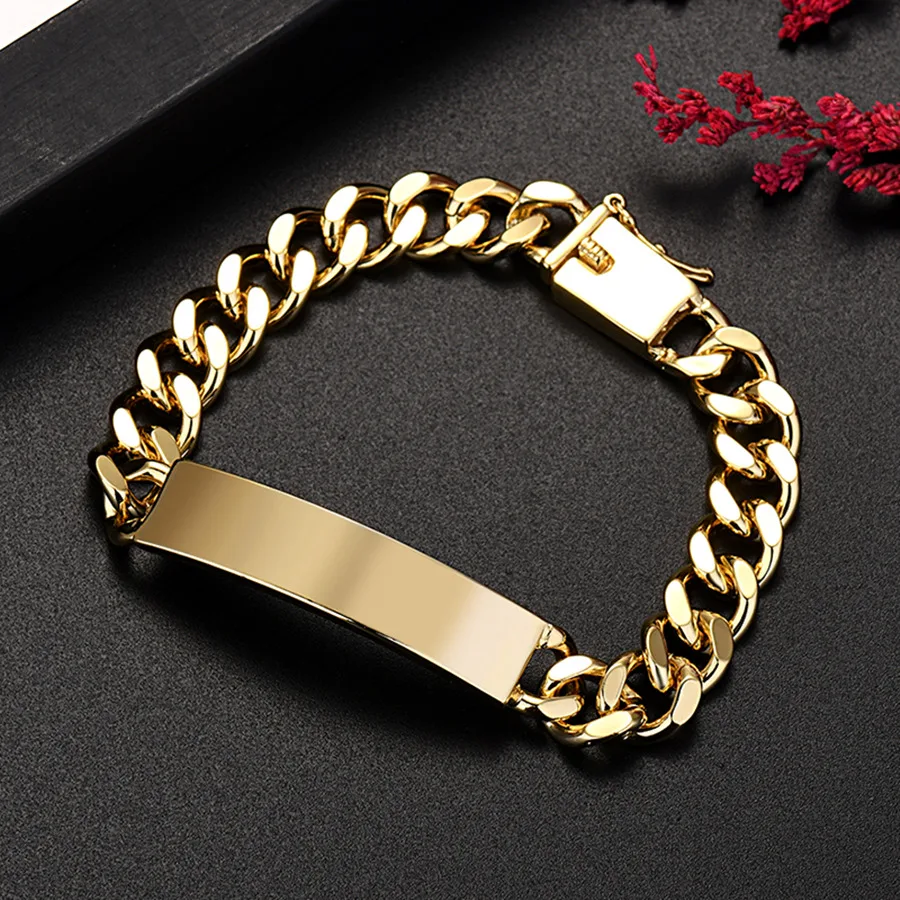 Fine Creative 18K Gold bracele - Men'S Accessories Jewelry Brands review and price