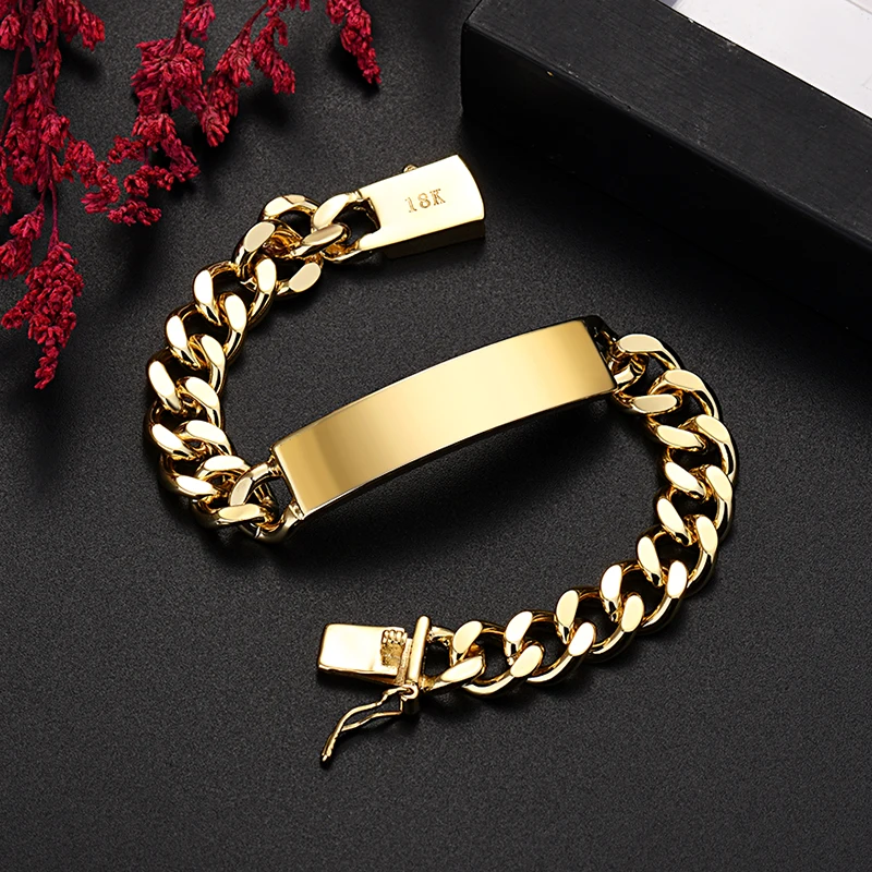 Fine Creative 18K Gold bracele - Men'S Accessories Jewelry Brands review and price